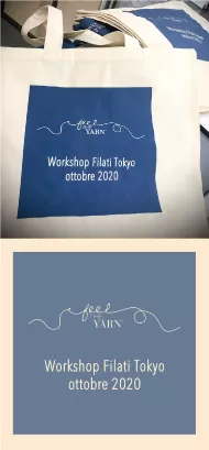 イベントのノベルティー用オリジナルバッグ