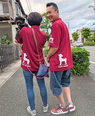 お揃いオリジナルポロシャツ