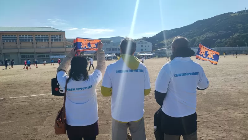 母校の応援に活躍してます‼️