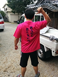 お祭り用Ｔシャツ