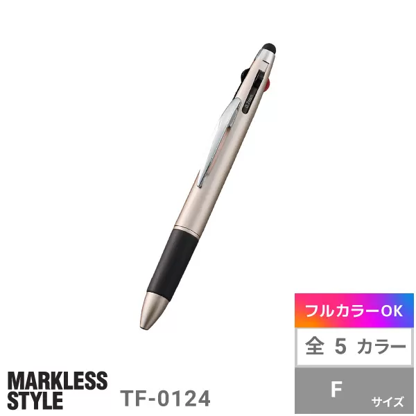 タッチペン付３色＋１色スリムペン（再生ＡＢＳ）