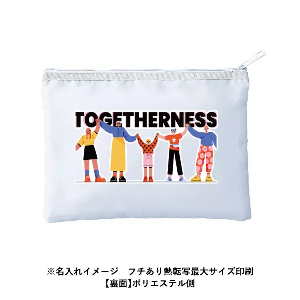 メッシュフラットポリポーチ（M）