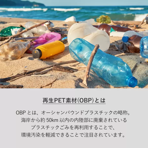 OBP　A4ショルダーバッグ（再生PET）