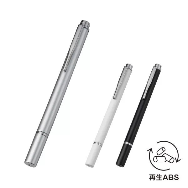 クリアディスク型タッチペン（再生ABS）