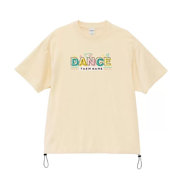 6.5ozファインジャージーリラックスフィットTシャツ(裾ドローコード)