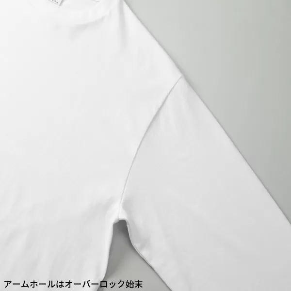 6.5オンス ファインジャージー ロングスリーブ Tシャツ (2.1インチリブ)