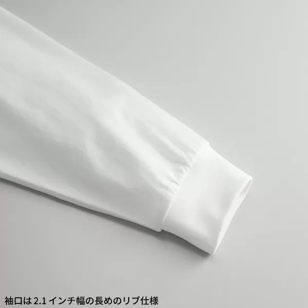 6.5オンス ファインジャージー ロングスリーブ Tシャツ (2.1インチリブ)