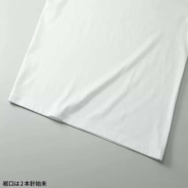 6.5オンス ファインジャージー ロングスリーブ Tシャツ (2.1インチリブ)