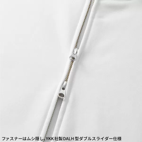 10.0オンス T/C ボックスシルエット スウェット フルジップ パーカ（裏起毛）