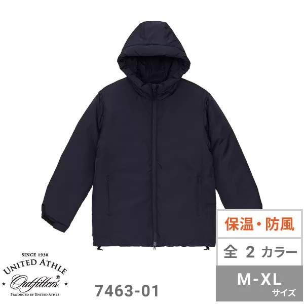 インサレーテッド フルジップ パーカ(中綿入)