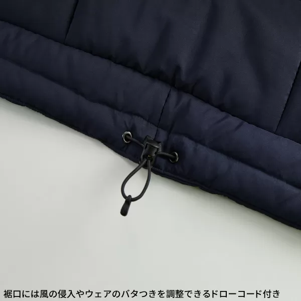 インサレーテッド フルジップ パーカ(中綿入)