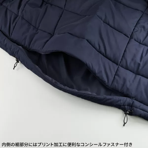 インサレーテッド フルジップ パーカ(中綿入)