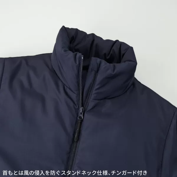 インサレーテッド スタンド ジャケット(中綿入)