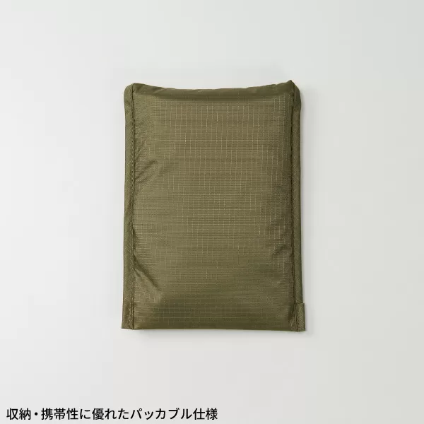 ライトナイロン リップストップ マルシェバッグ（パッカブル）