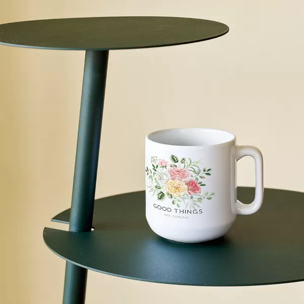 陶器マグストレートラウンドボトム