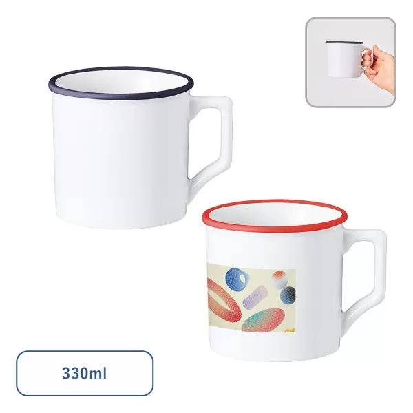 陶器マグストレート ラウンドリップ(M)