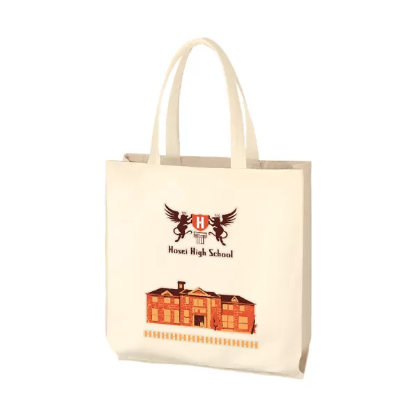 ライトキャンバス横マチトート