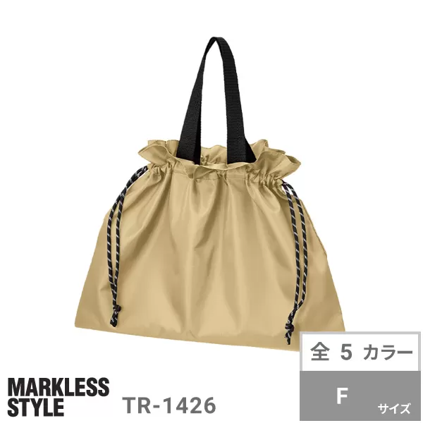 リップストップ巾着バッグ