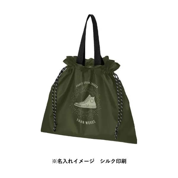 リップストップ巾着バッグ