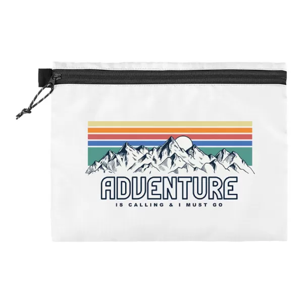 リップストップフラットポーチ(M)