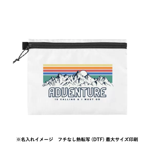 リップストップフラットポーチ(M)