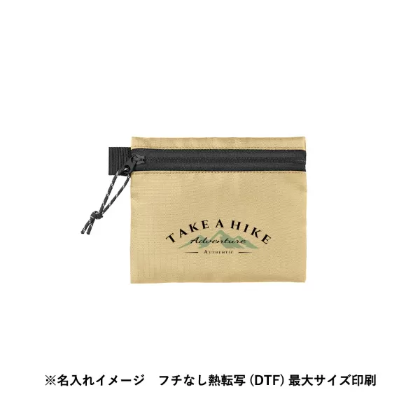 リップストップフラットポーチ(SS)