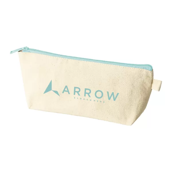 カラーファスナーキャンバスロングポーチ