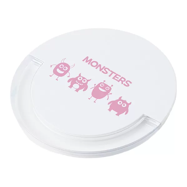 クリアワイヤレス充電器　ラウンド　10W