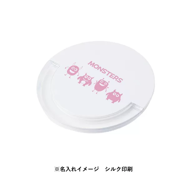 クリアワイヤレス充電器　ラウンド　10W