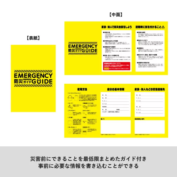 防災緊急10点セット シートインサコッシュタイプ