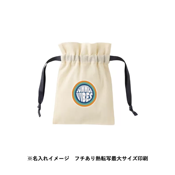 コットンカラーリボン巾着(SS)