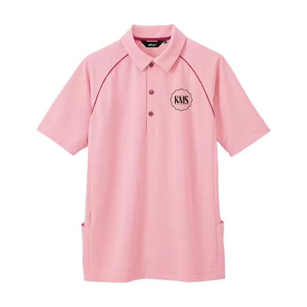 バックサイドポケット付半袖ポロシャツ（男女兼用）
