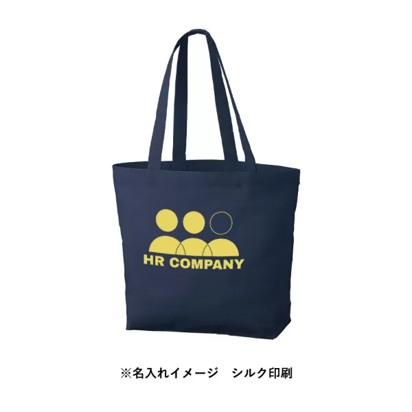 厚手コットンベーシックトート(M)ワイド