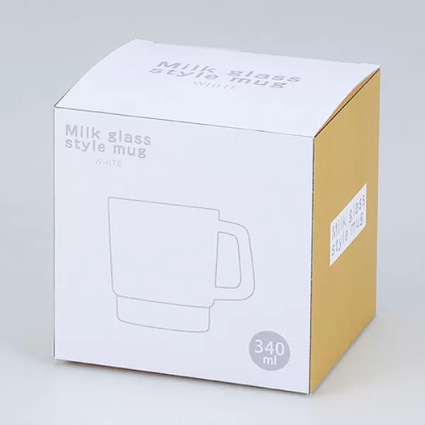 ミルクガラススタイル マグカップ(340ml)