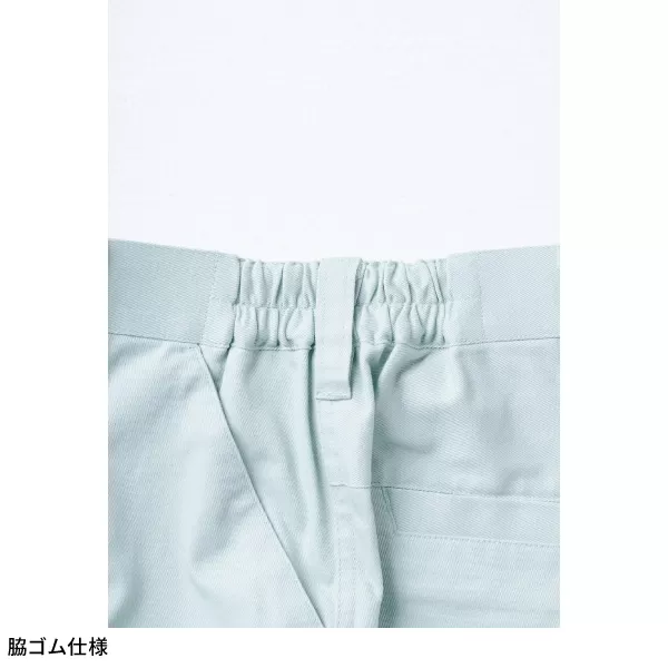スラックス(ワンタック、脇ゴム)