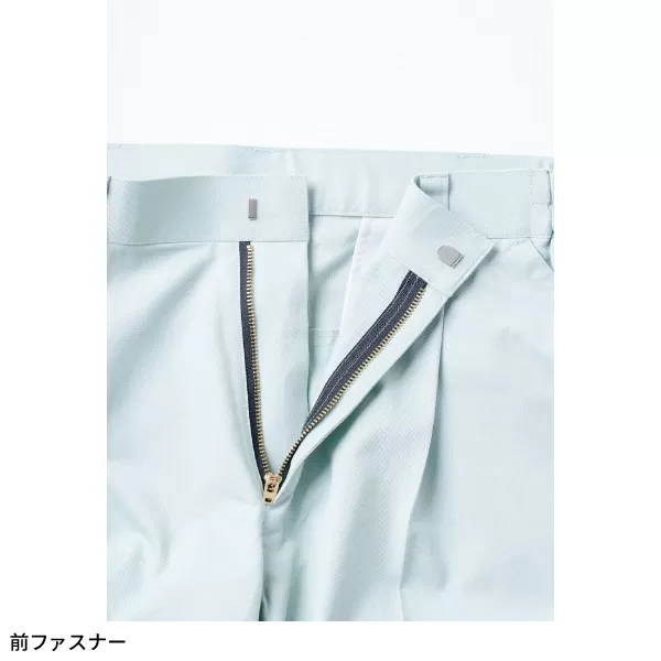 スラックス(ワンタック、脇ゴム)