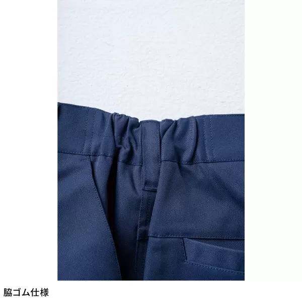 スラックス(ワンタック､脇ゴム)
