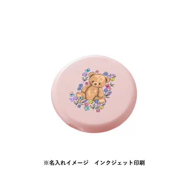 コーム付コンパクトミラー　ラウンド