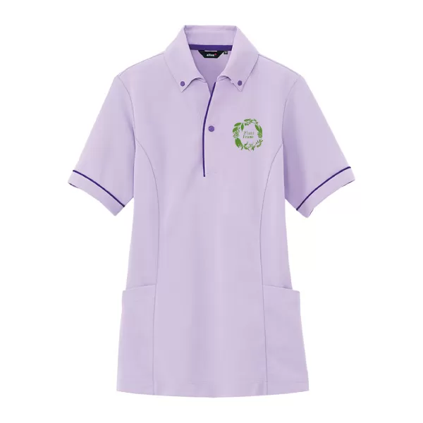 サイドポケット半袖ポロシャツ（男女兼用）