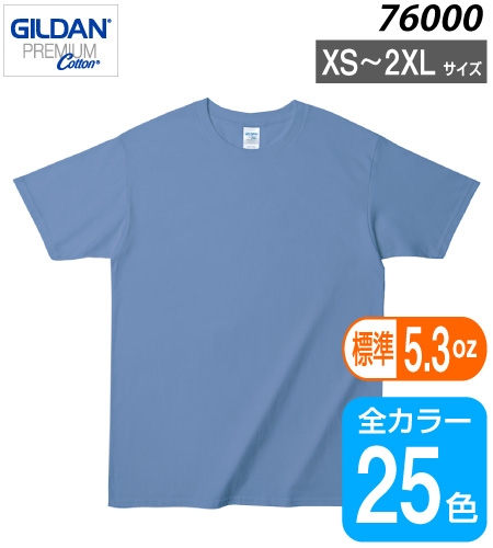 5.3ozプレミアムコットンジャパンスペックTシャツ