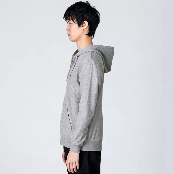 8.4オンス ジップアップライトパーカー