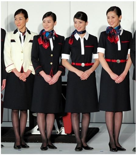 日本航空客室乗務員の制服