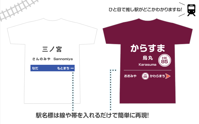 オリジナルTシャツのデザイン