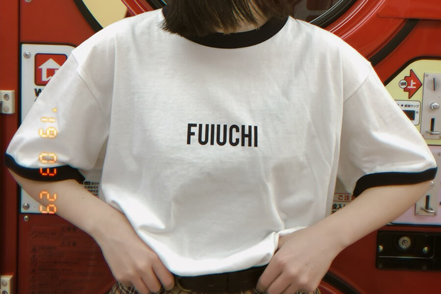 オリジナルTシャツシルクプリント（プリント色:ブラック）pic02-01
